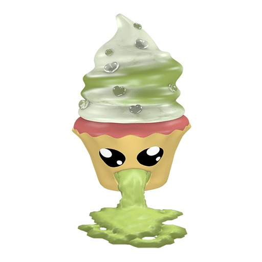 Cupcake Sticker der kotzt