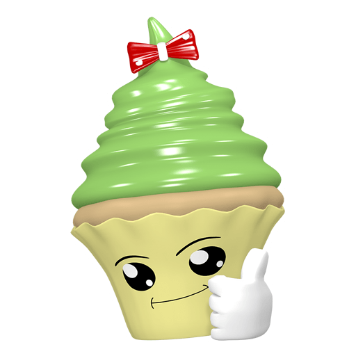 lustiger Sticker mit OK-Daumen