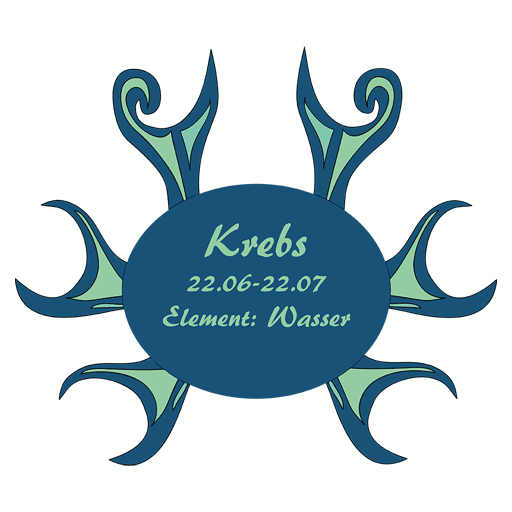 Sternzeichen Krebs Symbol